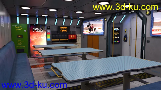 Fleet Ops - Mess Hall模型的图片5