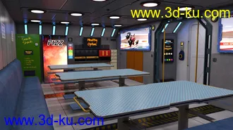 3D打印模型Fleet Ops - Mess Hall的图片