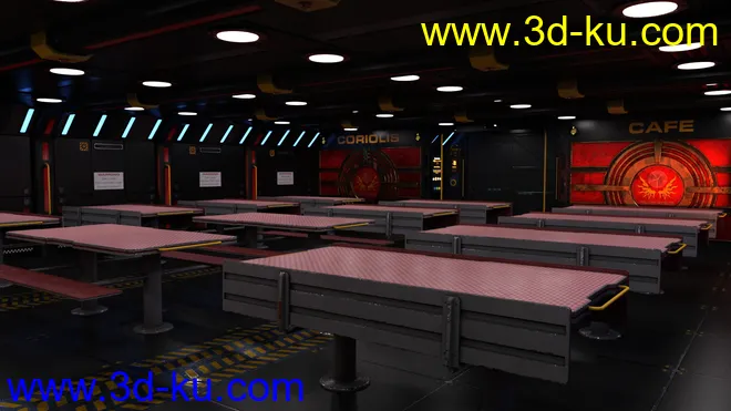 Fleet Ops - Mess Hall模型的图片9