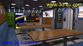 3D打印模型Fleet Ops - Mess Hall的图片