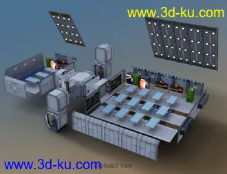 3D打印模型Fleet Ops - Mess Hall的图片