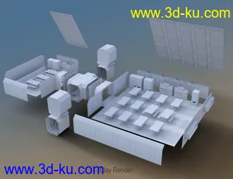 3D打印模型Fleet Ops - Mess Hall的图片