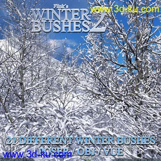 3D打印模型Flinks Winter Bushes 2的图片
