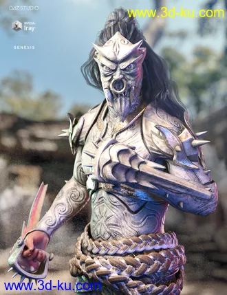 3D打印模型Force Iron-Fire Outfit Iray Texture Set的图片