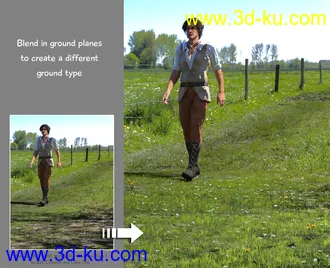 3D打印模型Foreground Blends的图片