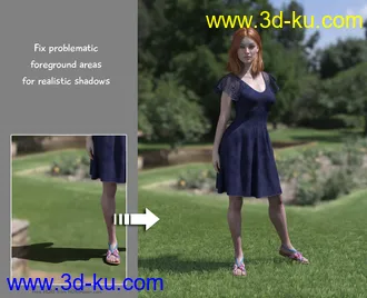 3D打印模型Foreground Blends的图片