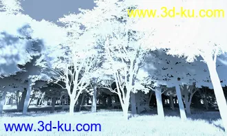 3D打印模型Forests Trees and Grass World Building Set的图片