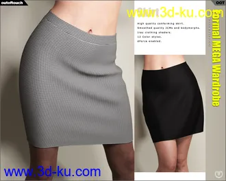 3D打印模型Formal MEGA Wardrobe for Genesis 8 Female(s)的图片