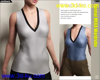 3D打印模型Formal MEGA Wardrobe for Genesis 8 Female(s)的图片
