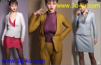 3D打印模型Formal MEGA Wardrobe for Genesis 8 Female(s)的图片