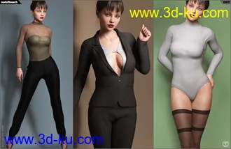 3D打印模型Formal MEGA Wardrobe for Genesis 8 Female(s)的图片