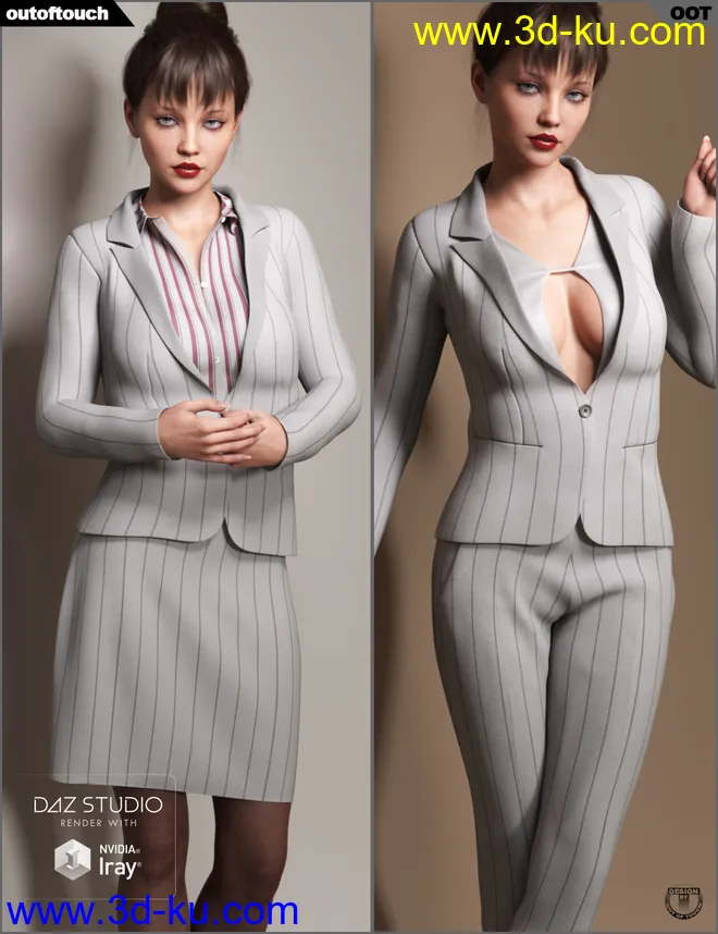 Formal MEGA Wardrobe for Genesis 8 Female(s) Texture Expansion模型的图片2