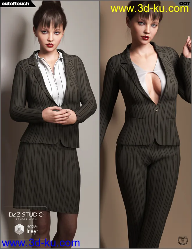 Formal MEGA Wardrobe for Genesis 8 Female(s) Texture Expansion模型的图片3