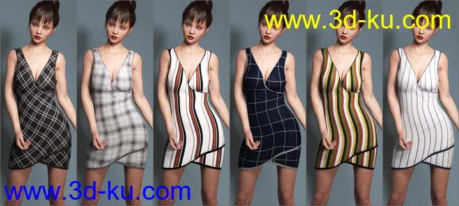 Formal MEGA Wardrobe for Genesis 8 Female(s) Texture Expansion模型的图片12