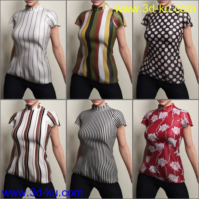 Formal MEGA Wardrobe for Genesis 8 Female(s) Texture Expansion模型的图片16