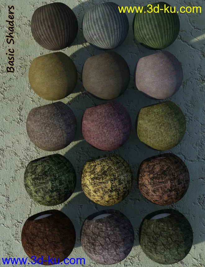 FSL Filthy Dirty Future Iray Shaders模型的图片3