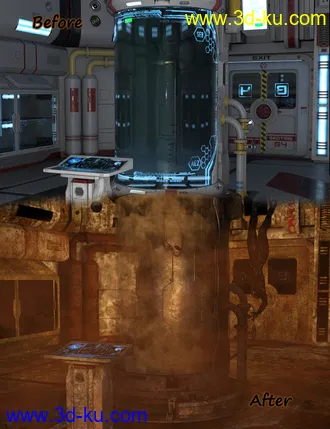 3D打印模型FSL Filthy Dirty Future Iray Shaders的图片