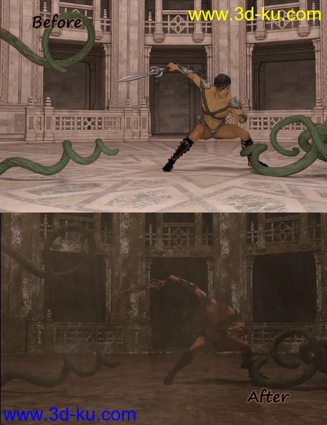 FSL Filthy Dirty Future Iray Shaders模型的图片15