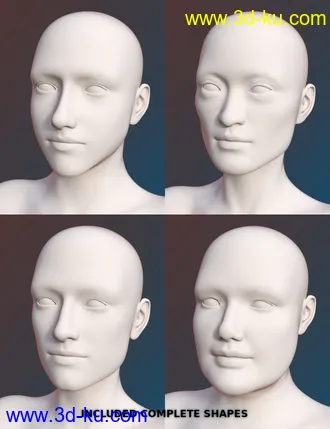 FSL Genepool Dialed Shapes for Genesis 8 Female模型的图片14