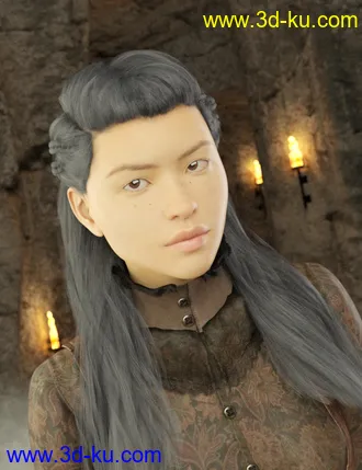 FSL Genepool Dialed Shapes for Genesis 8 Female模型的图片17