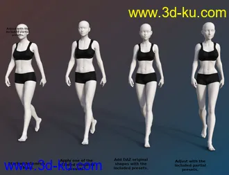 FSL Genepool Dialed Shapes for Genesis 8 Female模型的图片19