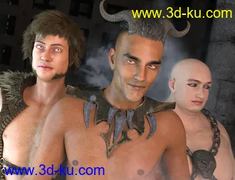 FSL Genepool Dialed Shapes for Genesis 8 Male模型的图片11