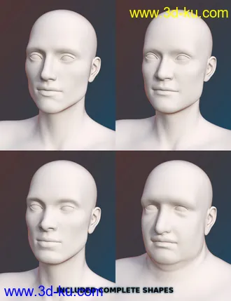 FSL Genepool Dialed Shapes for Genesis 8 Male模型的图片15