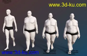 FSL Genepool Dialed Shapes for Genesis 8 Male模型的图片19