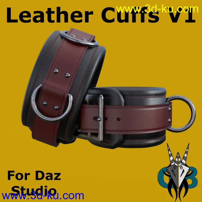 G8 Leather Cuffs V1模型的图片1
