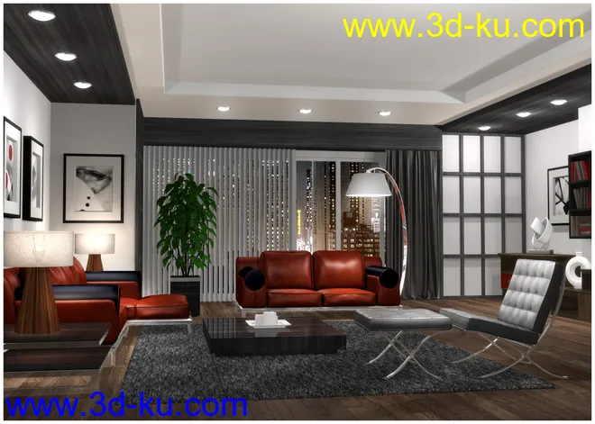 GCD Interiors - Design44模型的图片1