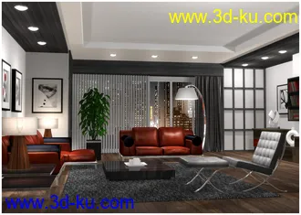 3D打印模型GCD Interiors - Design44的图片