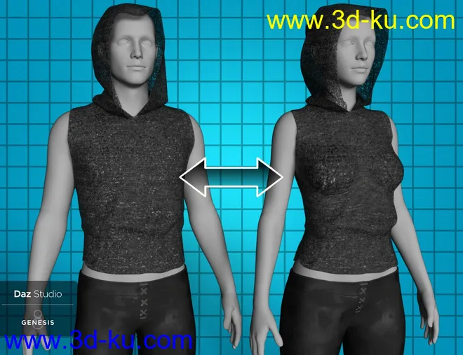 Genesis 8 Cross-Figure Resource Kit模型的图片2