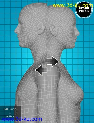 3D打印模型Genesis 8 Cross-Figure Resource Kit的图片