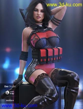3D打印模型Ghostblade for Genesis 8 Female(s)的图片