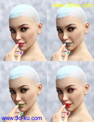3D打印模型Giseli HD for Genesis 8 Female的图片