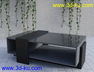 Glass Table Collection for Iray模型的图片12