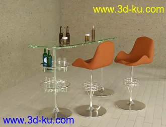 Glass Table Collection for Iray模型的图片21