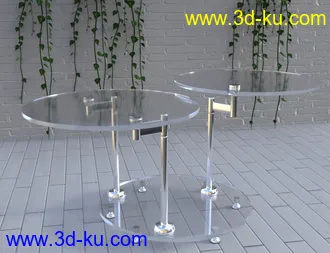 Glass Table Collection for Iray模型的图片27