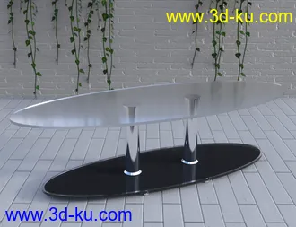 Glass Table Collection for Iray模型的图片28