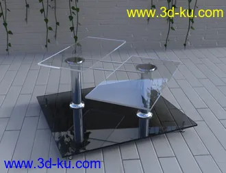 Glass Table Collection for Iray模型的图片35
