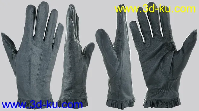 Glove-a-Licious for Genesis 8 Female(s) and FBX模型的图片4