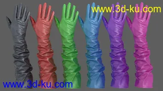 3D打印模型Glove-a-Licious for Genesis 8 Female(s) and FBX的图片