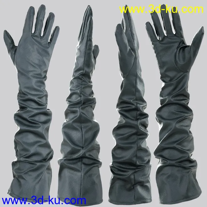 Glove-a-Licious for Genesis 8 Female(s) and FBX模型的图片7