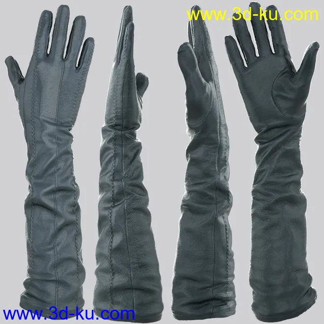 Glove-a-Licious for Genesis 8 Female(s) and FBX模型的图片8