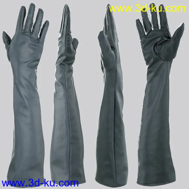 Glove-a-Licious for Genesis 8 Female(s) and FBX模型的图片10