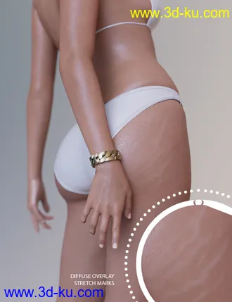 3D打印模型Glutes Utilities for Genesis 3 Female的图片