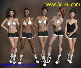3D打印模型Gorgeous Morphs for Bridget 8的图片