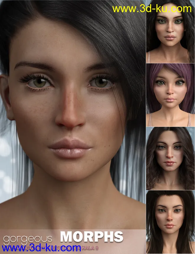 Gorgeous Morphs for Kala 8模型的图片1