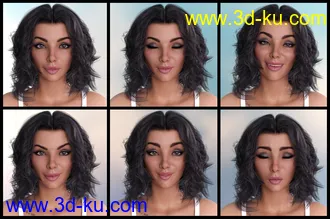 3D打印模型Graceful Poses for Genesis 8 Female的图片