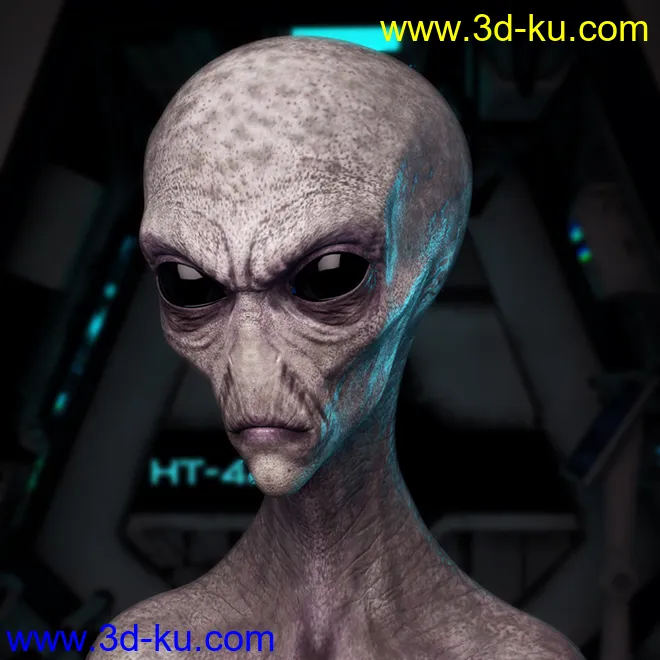 Greylien For Genesis 3 Male模型的图片1